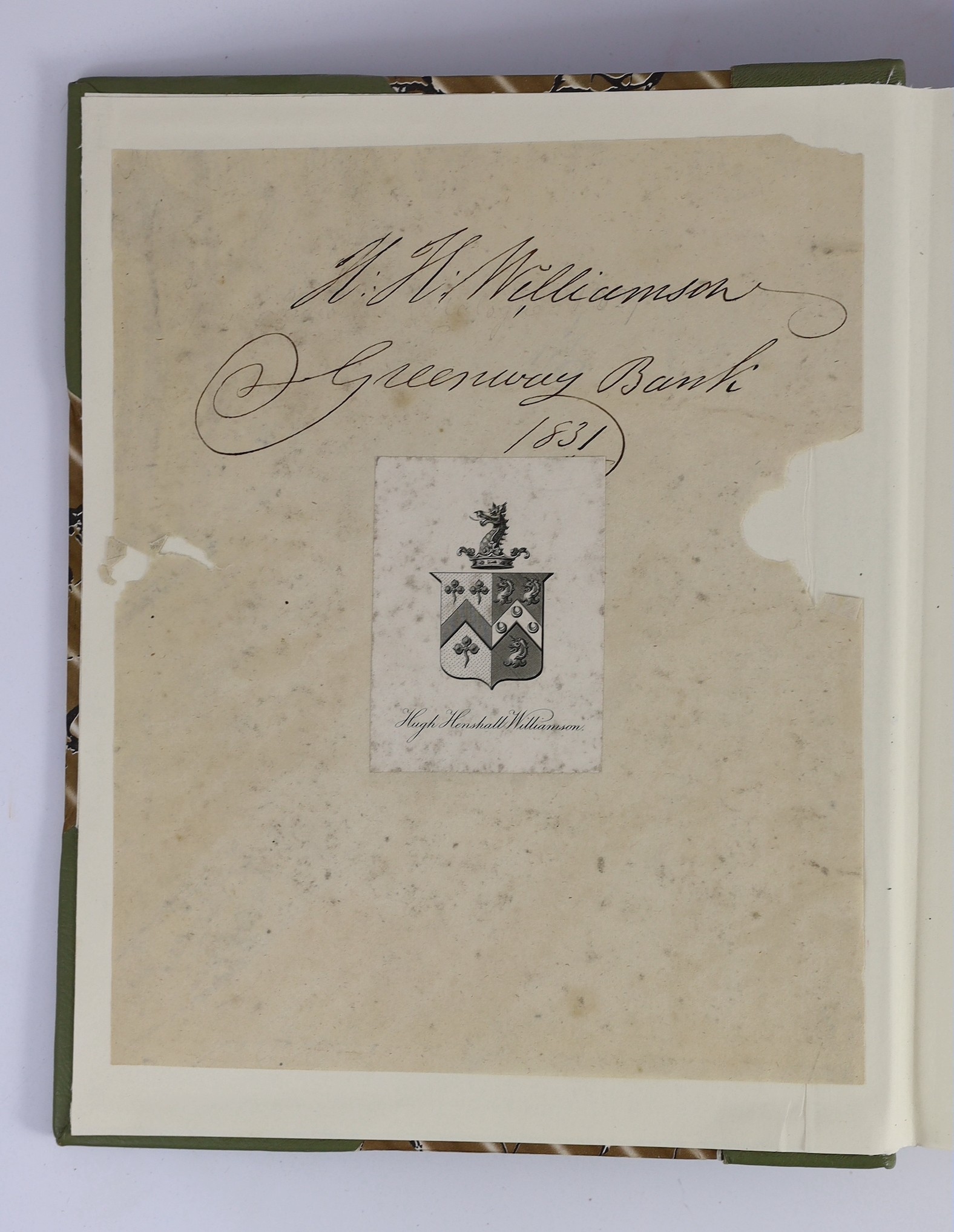 STAFFORDSHIRE: Harwood, Rev. Thomas - The History and Antiquities of the Church and City of Lichfield ... 7 plates (1 folded), 2 plans, a folded table, and some text engravings